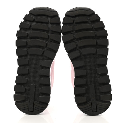 Prada Re-Nylon Piuma Metal Triangle Logo Quilted 45mm Sneakers 37.5 Alabastro 5 of 12