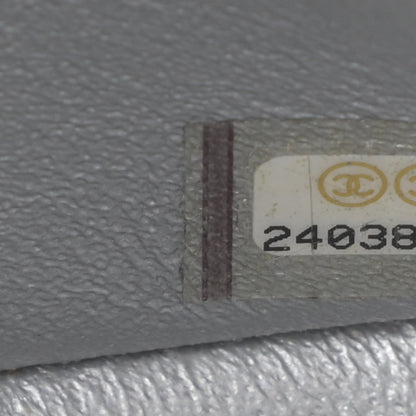 Chanel Metallic Caviar Quilted Jumbo Double Flap Silver 7 of 13