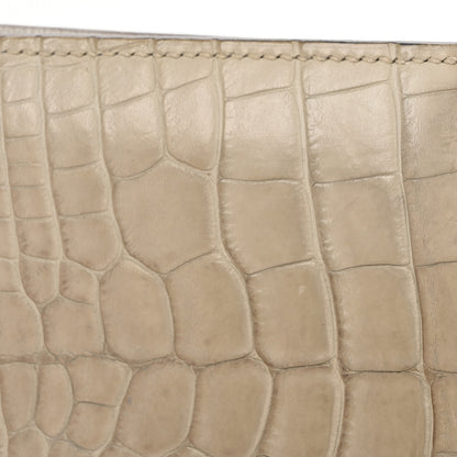 Hermes Shiny Alligator MC2 Copernic Compact Wallet Gris Tourterelle 10 of 10