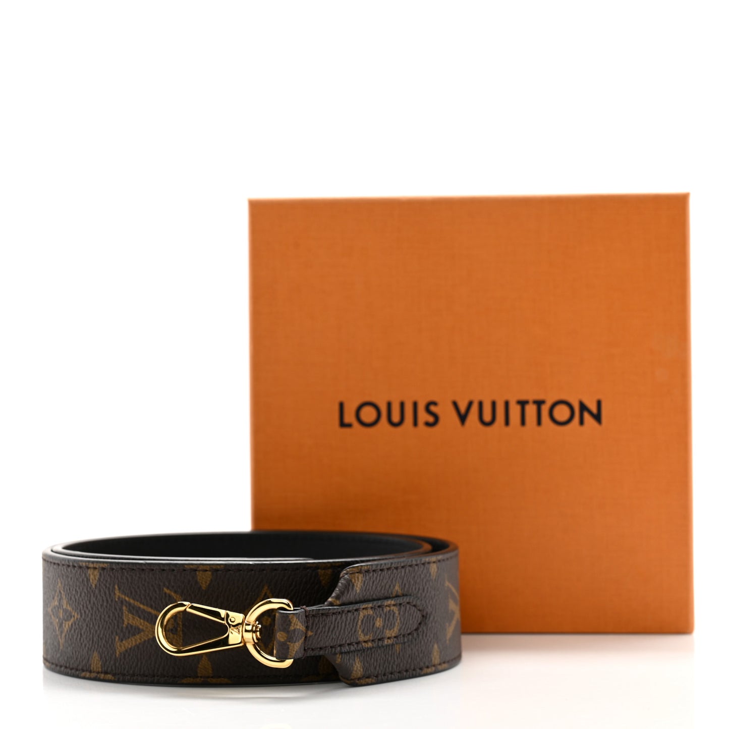 Monogram Bandouliere Shoulder Strap Black