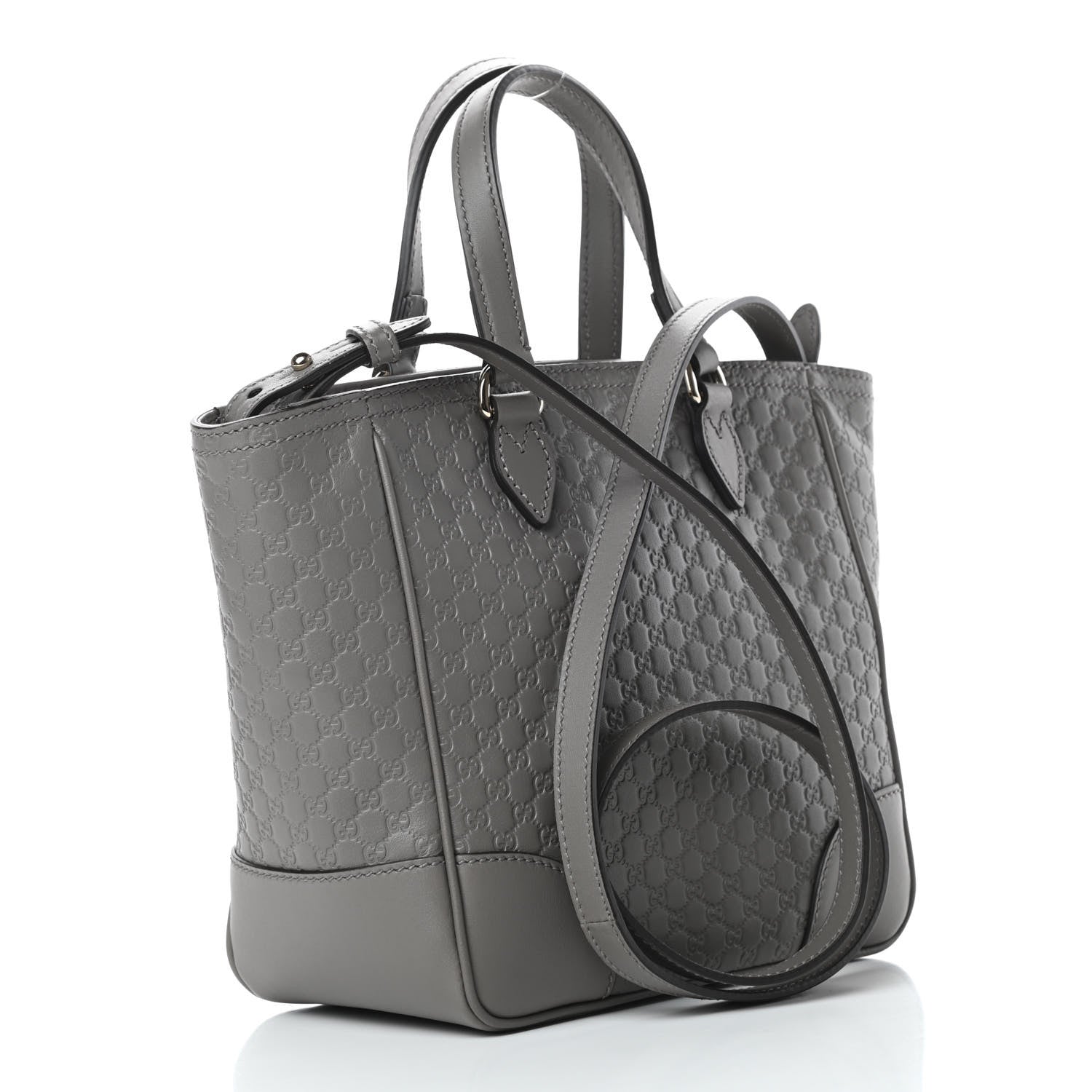 Gucci Microguccissima Small Bree Tote Graphite 3 of 10