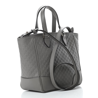 Gucci Microguccissima Small Bree Tote Graphite 3 of 10