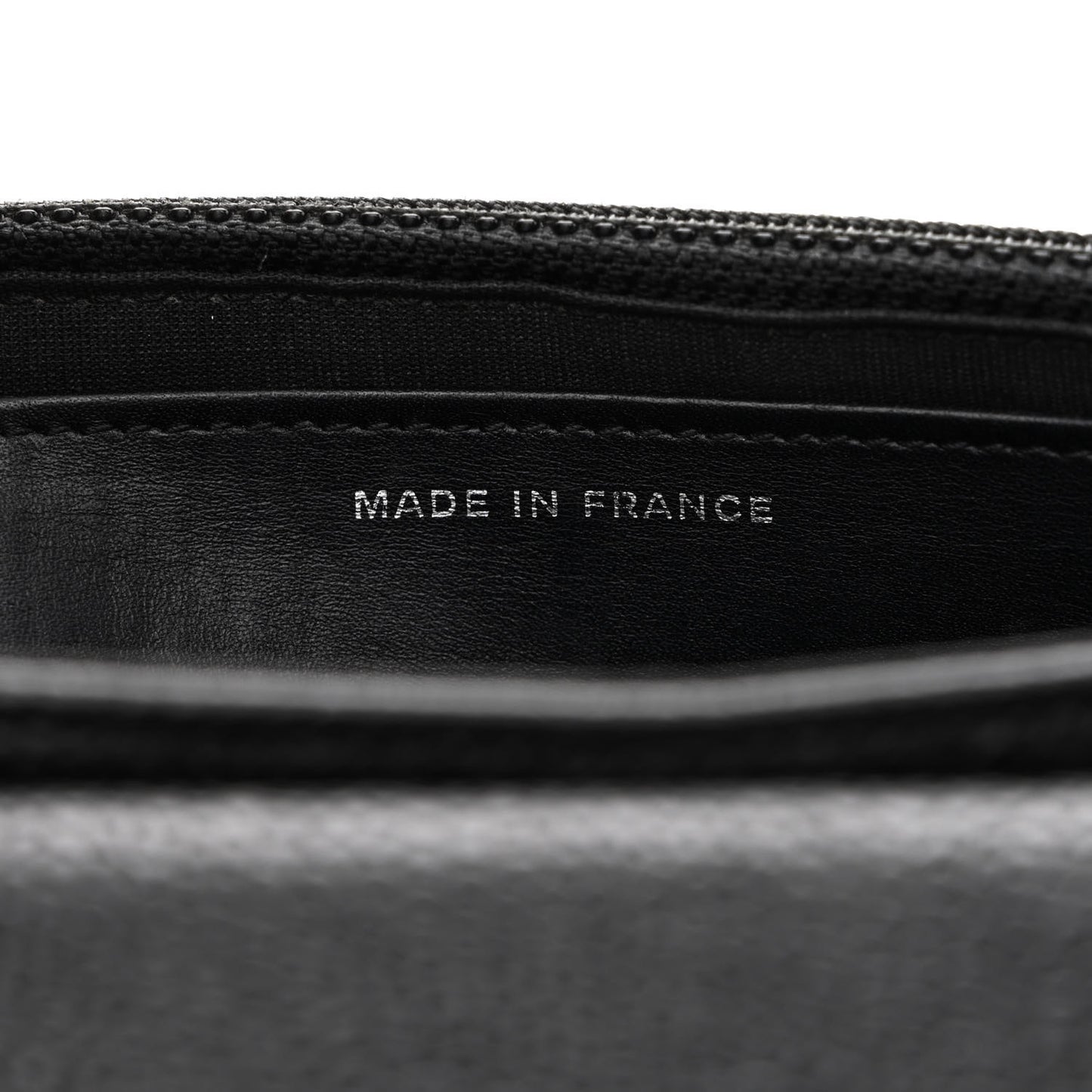 Caviar Half Moon Wallet On Chain WOC Black