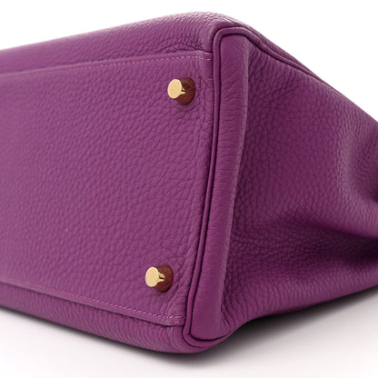 Hermes Togo Kelly Retourne 35 Anemone 10 of 12