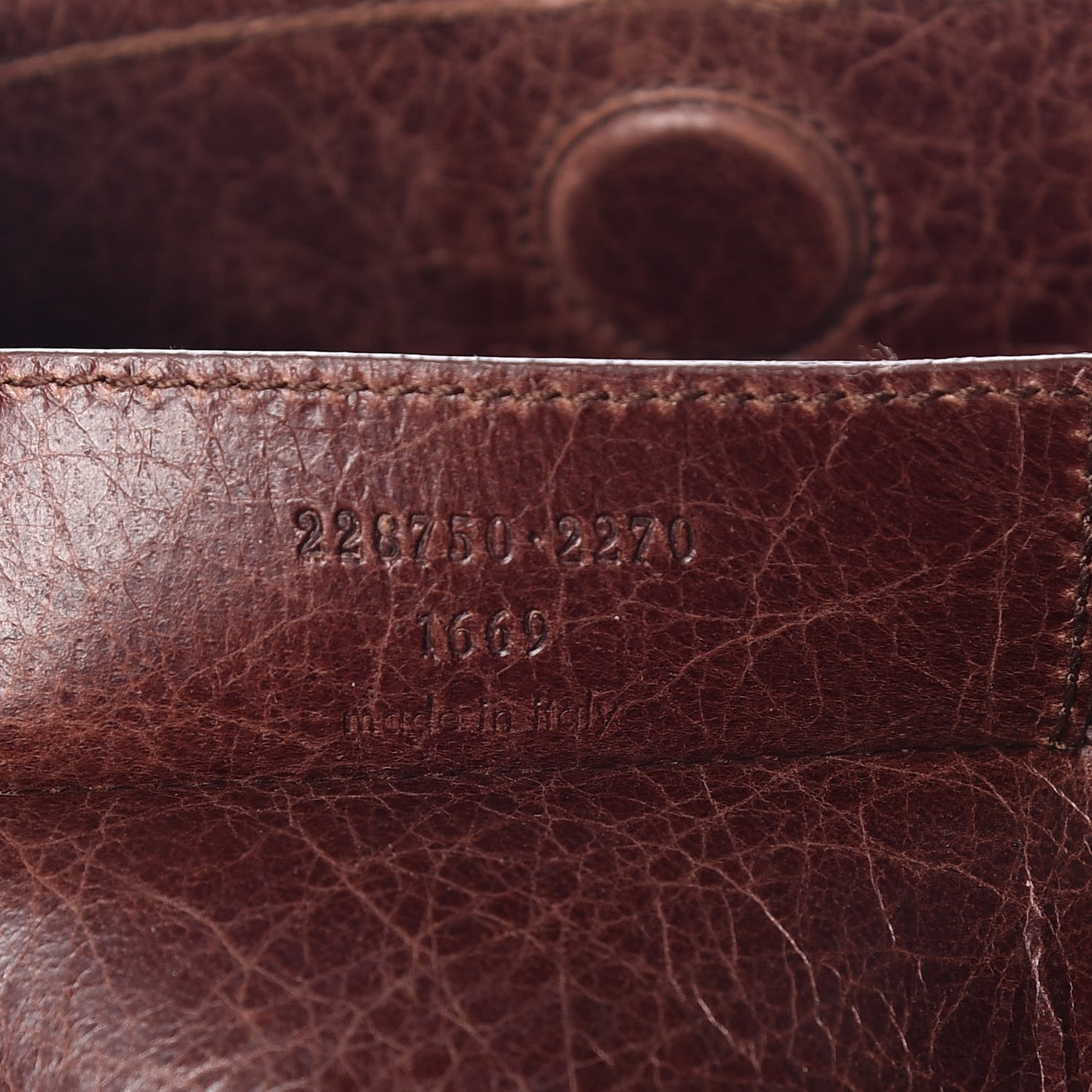 Agneau Classic Hardware S Sunday Tote Castagna