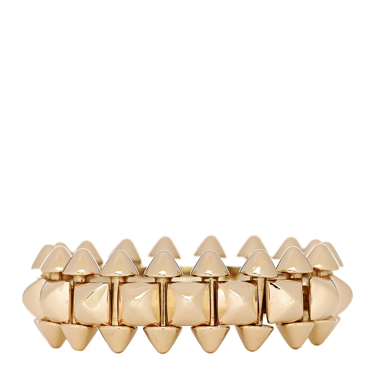 Cartier 18K Pink Gold MM Clash De Cartier Ring 57 8 1 of 5