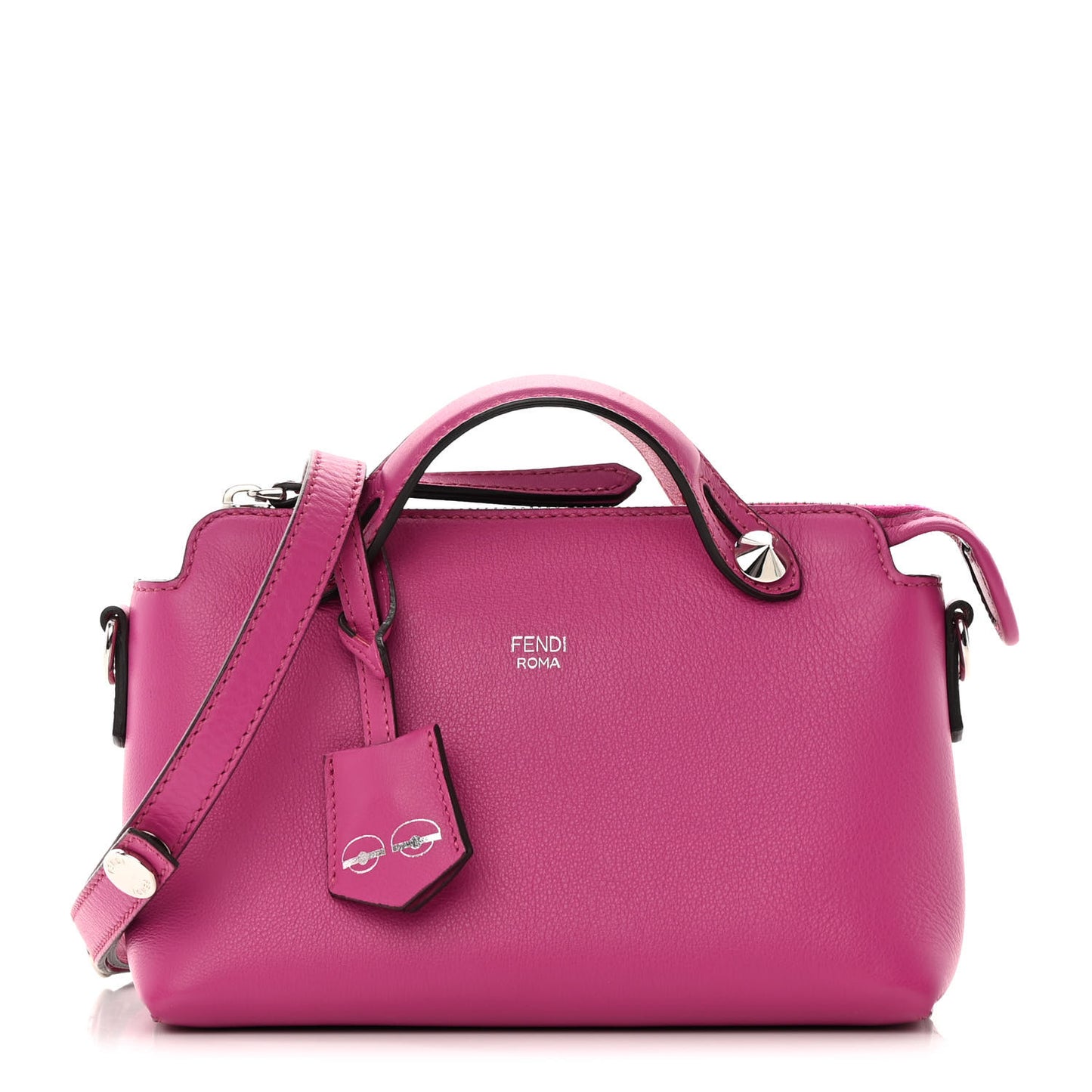 Vitello Dolce Mini By The Way Boston Bag Magenta