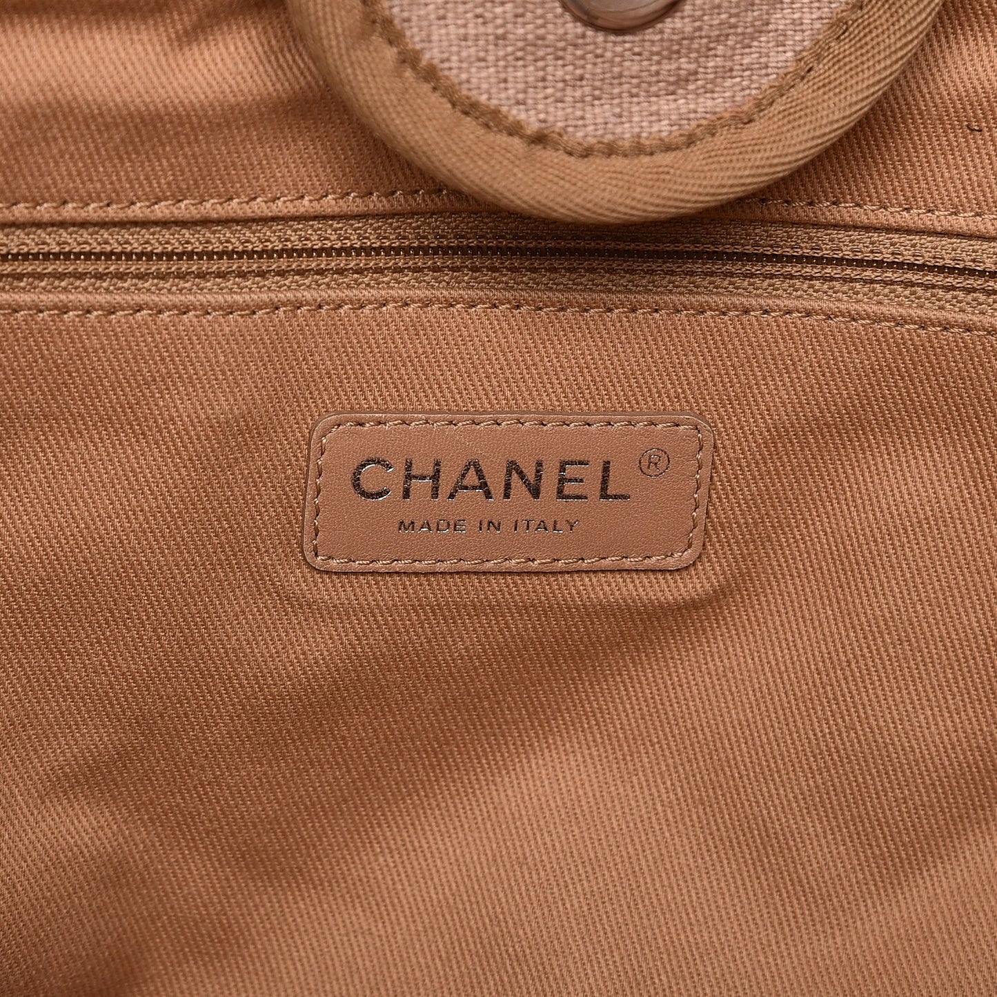 Canvas Large Deauville Tote Ecru