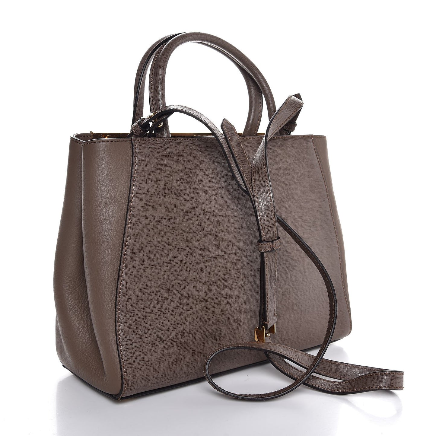 Vitello Elite Flamingo Petite 2Jours Tote Seppia