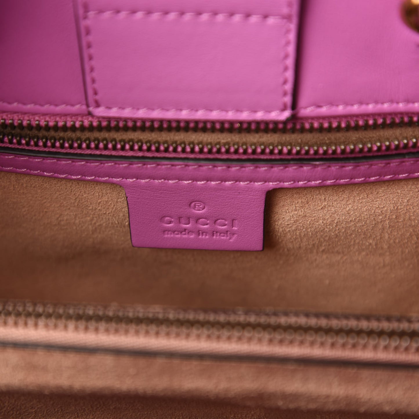 Calfskin Matelasse Small GG Marmont Tote Candy Mousse