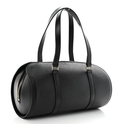 Louis Vuitton Epi Soufflot Black 4 of 15