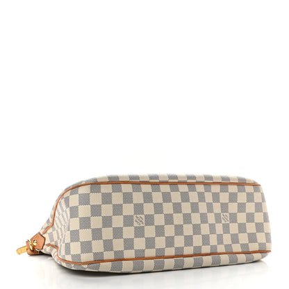 Louis Vuitton Damier Azur Siracusa MM 4 of 13