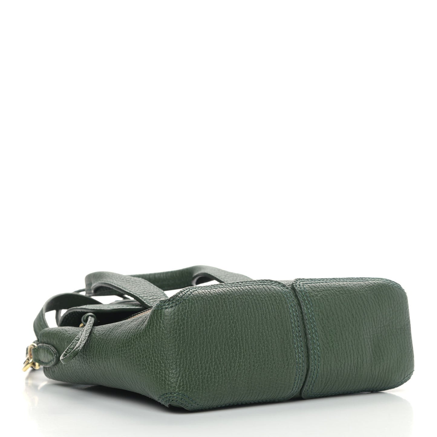 Textured Calfskin Mini Pashli Satchel Jade