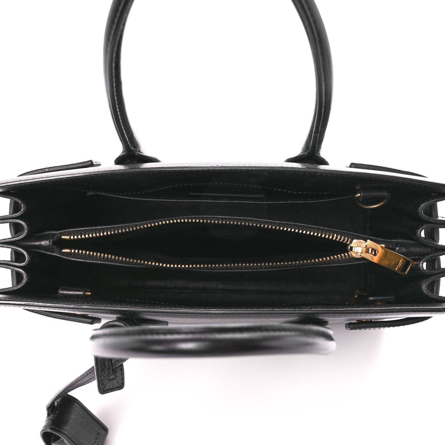 Saint Laurent Calfskin Baby Sac De Jour Black 5 of 14