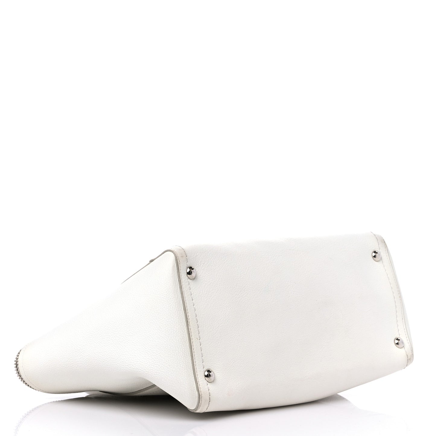 Calfskin Arianna Tote White