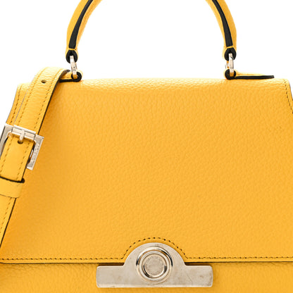 Moynat Taurillon Blush Rejane BB Saffron Yellow 8 of 11