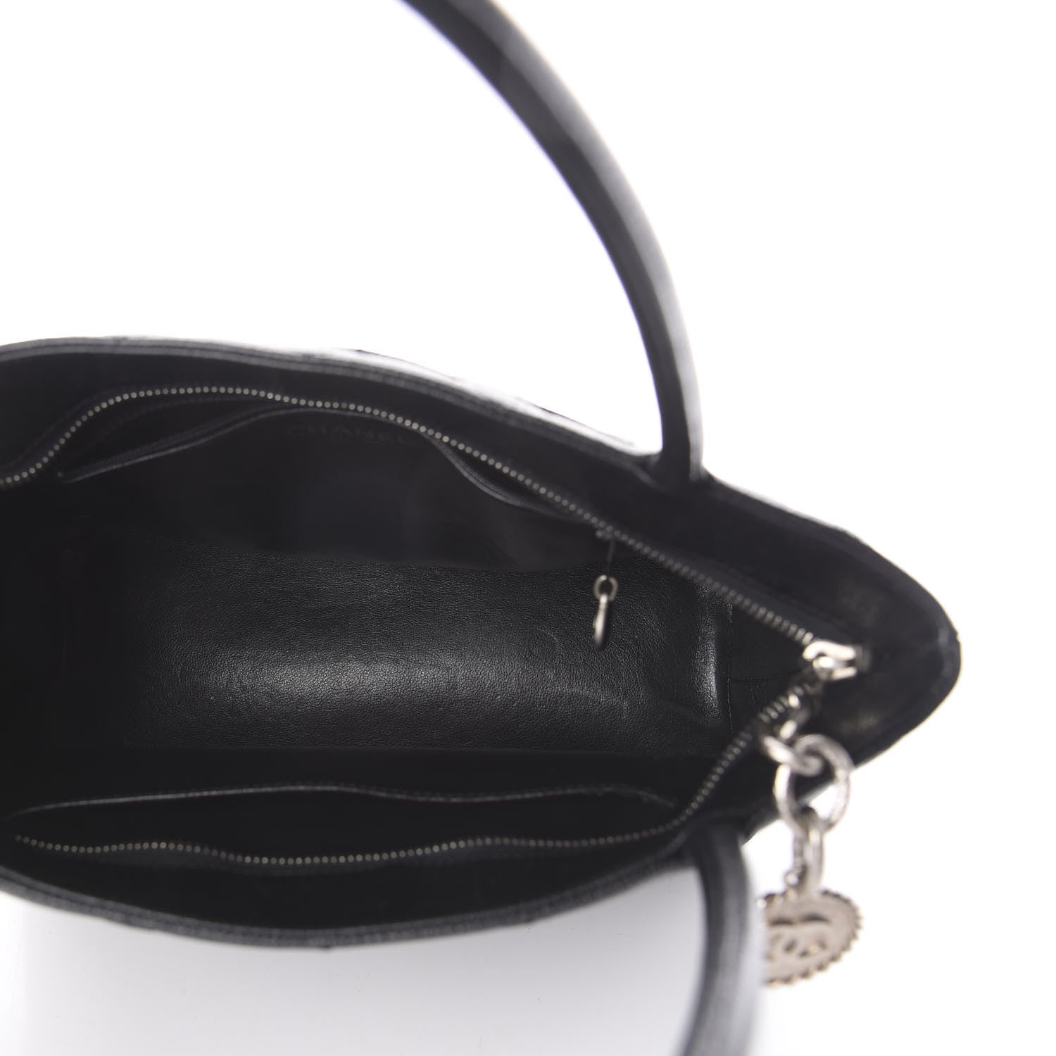 Chanel Caviar Quilted Medallion Tote Black 4 of 8
