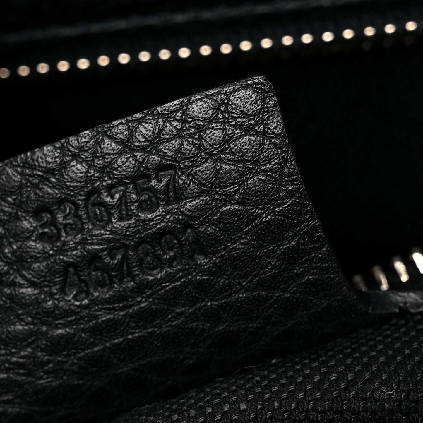 Calfskin Medium Emily Shoulder Bag Black