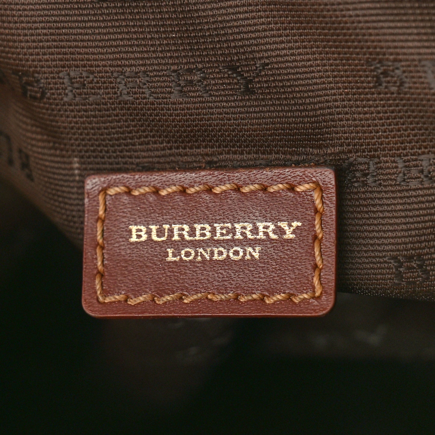 Haymarket Check Bowling Bag Brown