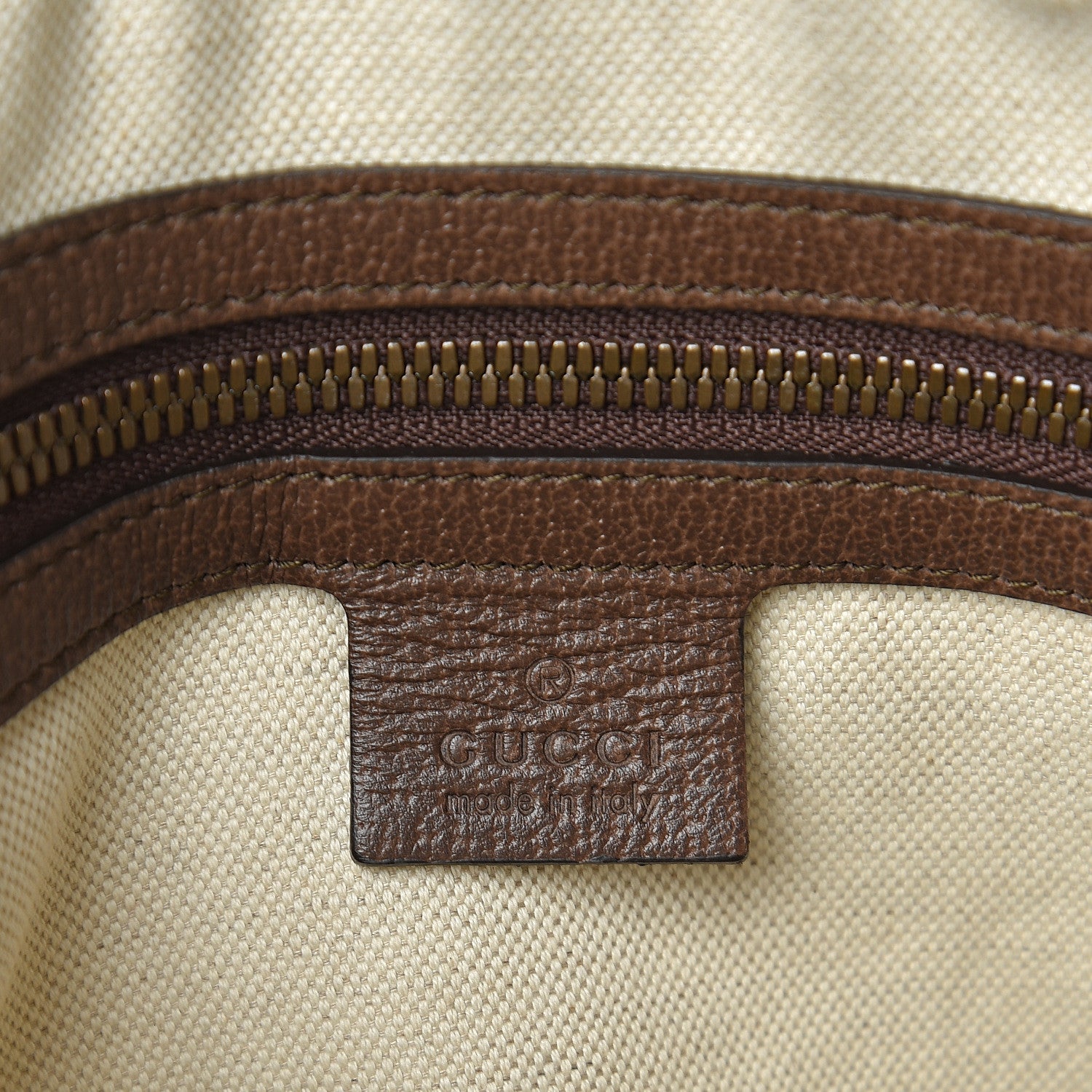 Gucci GG Supreme Monogram Web Small Ophidia Messenger Bag Brown 5 of 9