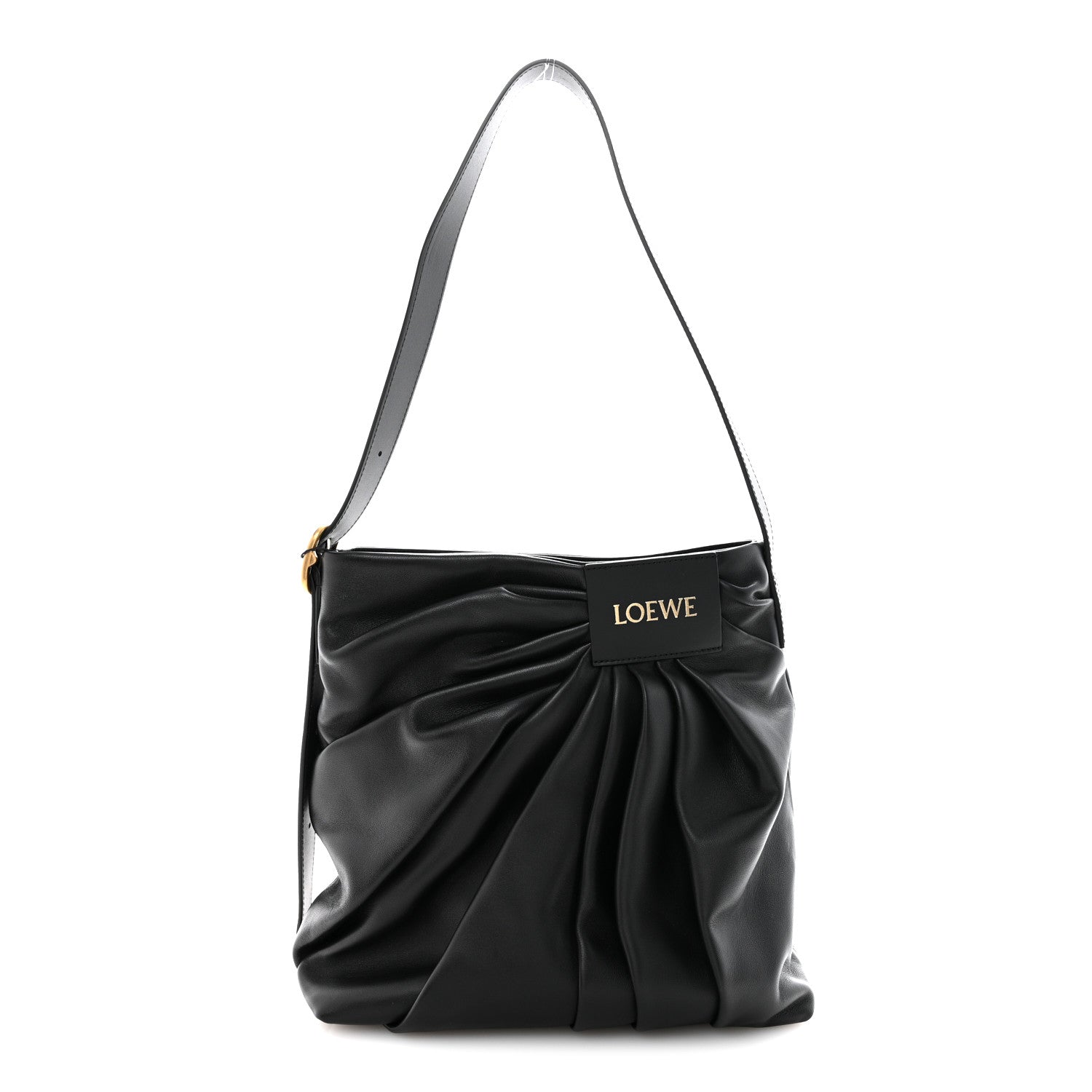 Loewe Mellow Nappa Draped Tote Black 1 of 10