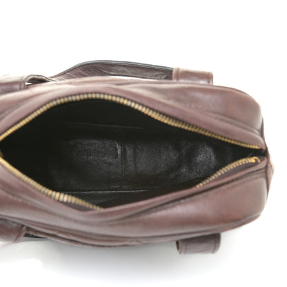 Chanel Lambskin Quilted Shoulder Bag Brown 7 of 27