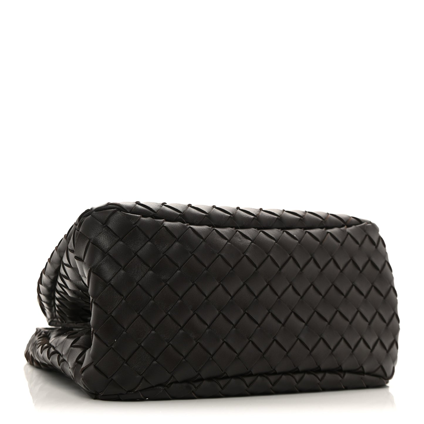 Nappa Intrecciato Small Campana Shoulder Bag Fondant
