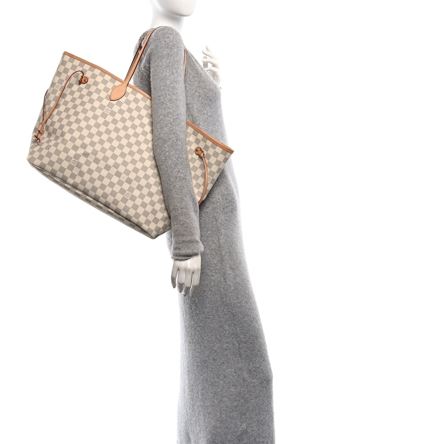 Louis Vuitton Damier Azur Neo Neverfull GM 2 of 12