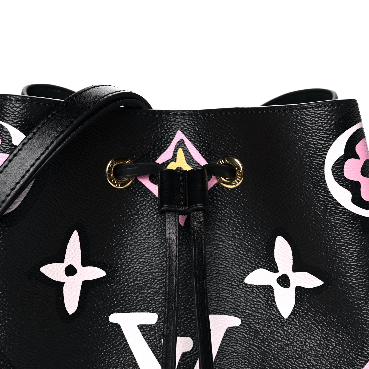 Louis Vuitton Monogram Giant Wild At Heart Neonoe MM Black 8 of 12
