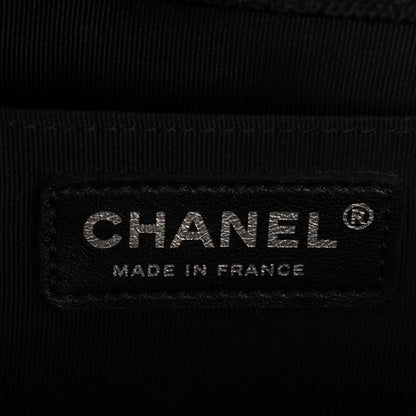 Chanel Caviar Quilted Medium Boy Flap Black 6 of 8