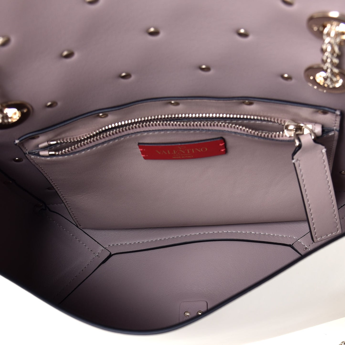 Smooth Calfskin Quilted Beehive Shoulder Bag Light Ivory