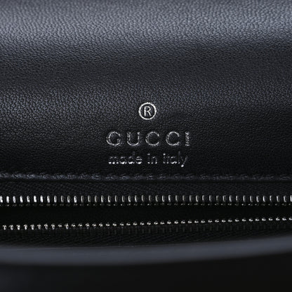 Balenciaga X GUCCI Canvas Boarded Plutone Calfskin Flora Logo Print Small Hourglass Top Handle Bag White Multicolor Black 6 of 10