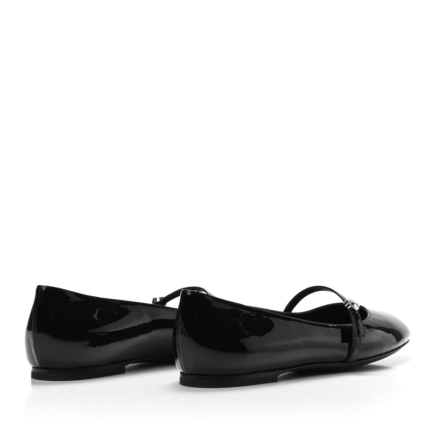 Louis Vuitton Patent Uniformes Ballerina Flat 38.5 Black 4 of 7
