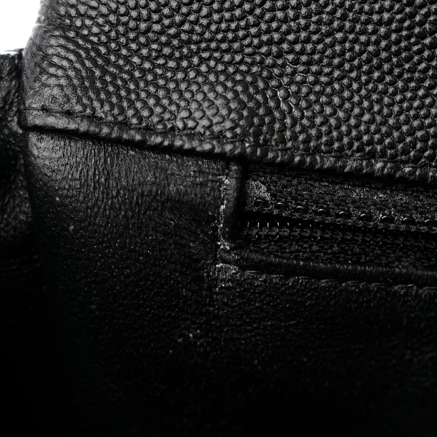 Chanel Caviar Quilted Flap Clutch Black 11 of 17