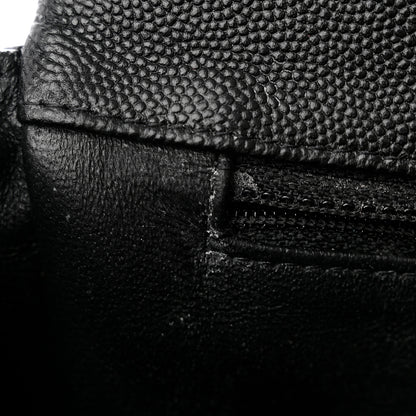 Chanel Caviar Quilted Flap Clutch Black 11 of 17