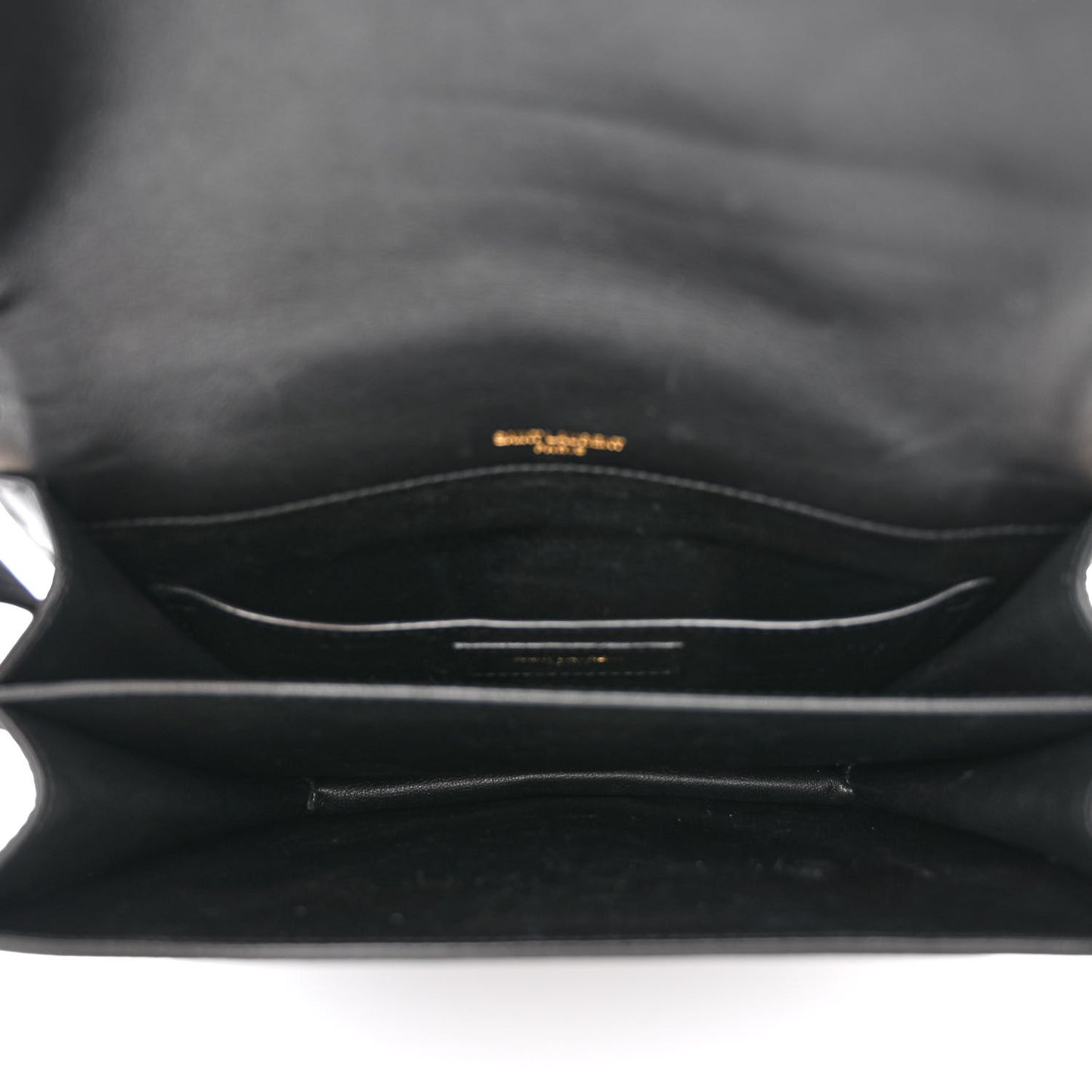 Suede Smooth Calfskin Monogram Medium Solferino Soft Satchel Black