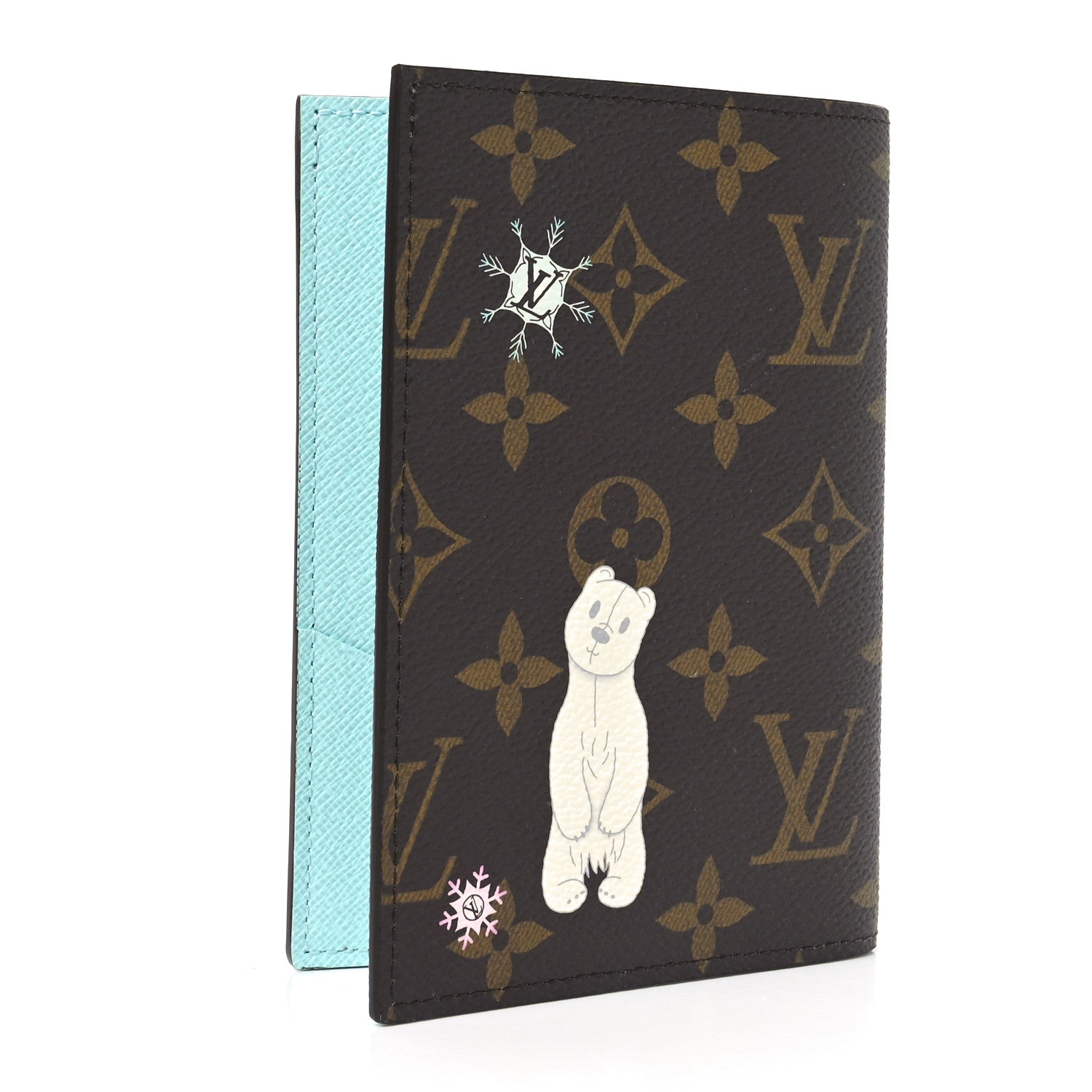 Louis Vuitton Monogram 2025 Christmas Animation Passport Cover