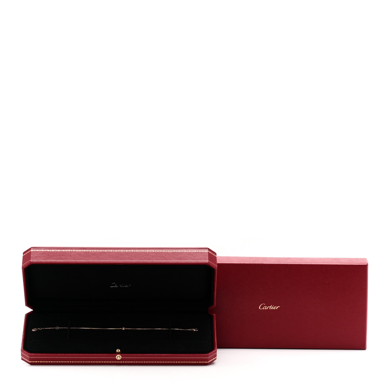 Cartier 18K Pink Gold Diamond XS D'Amour Bracelet 5 of 5
