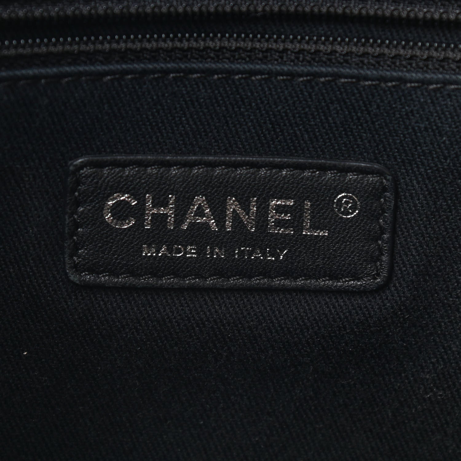Chanel Canvas Small Deauville Tote Beige Black 6 of 9