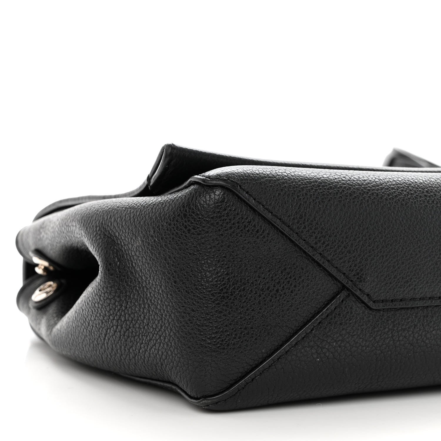Louis Vuitton Calfskin Lockme II Chain Bag BB Black 8 of 10