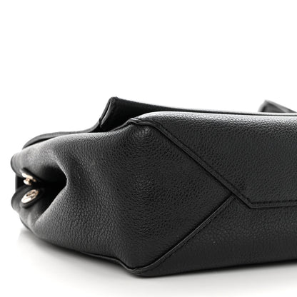 Louis Vuitton Calfskin Lockme II Chain Bag BB Black 8 of 10