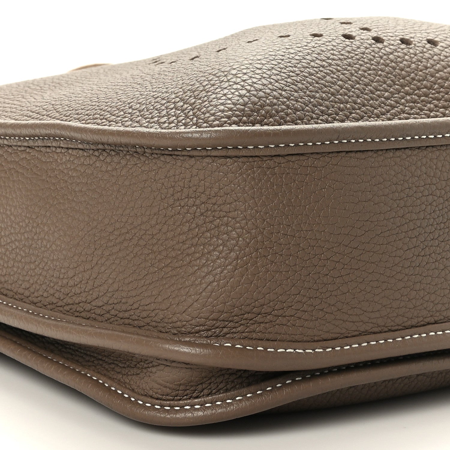 Hermes Taurillon Clemence Evelyne III PM Etoupe 8 of 9