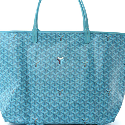 Goyard Goyardine Saint Louis GM Balise Beach Towel Set Turquoise 9 of 11