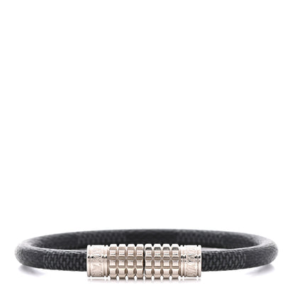 Louis Vuitton Damier Graphite Digit Bracelet 19 1 of 5