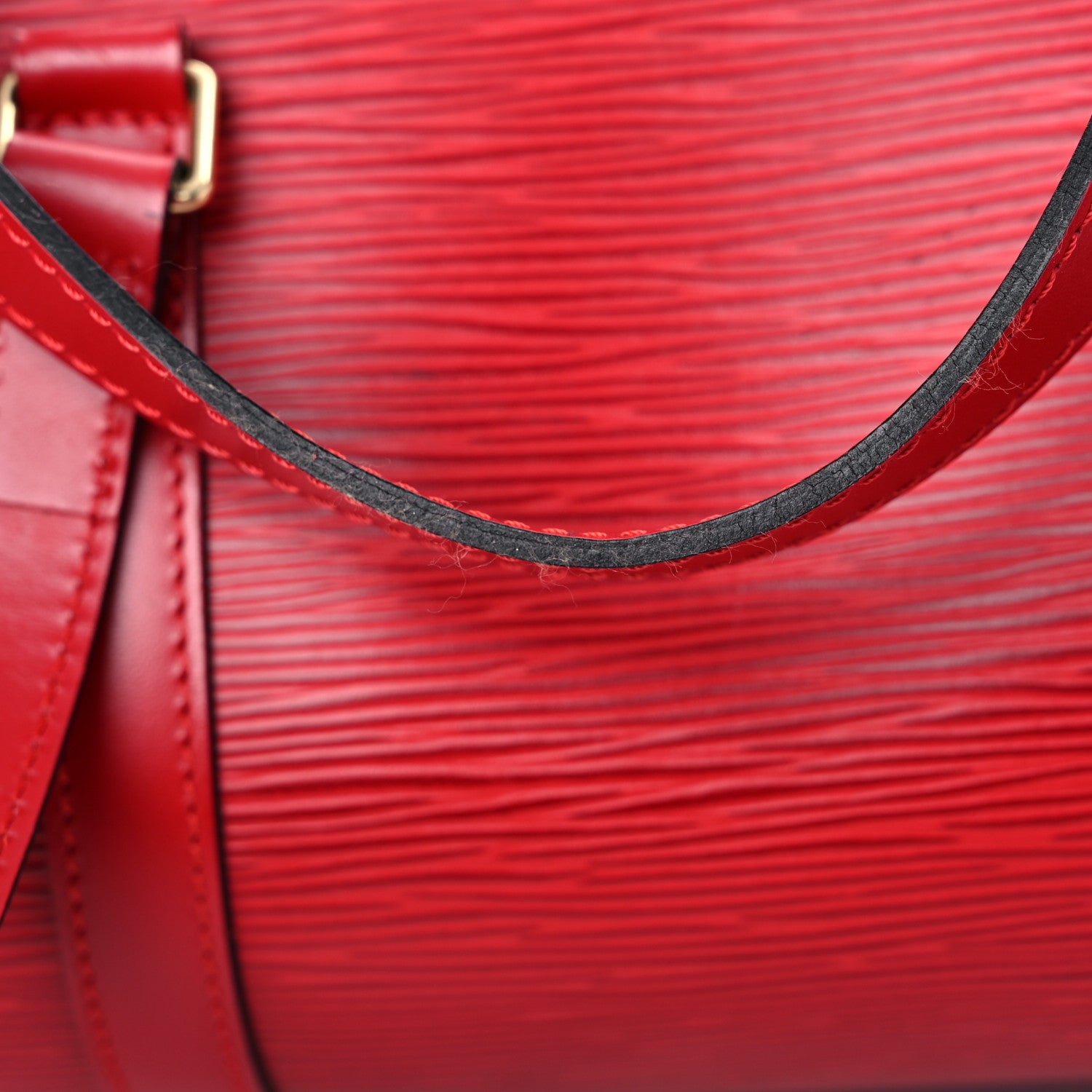Louis Vuitton Epi Soufflot Castillan Red 10 of 12