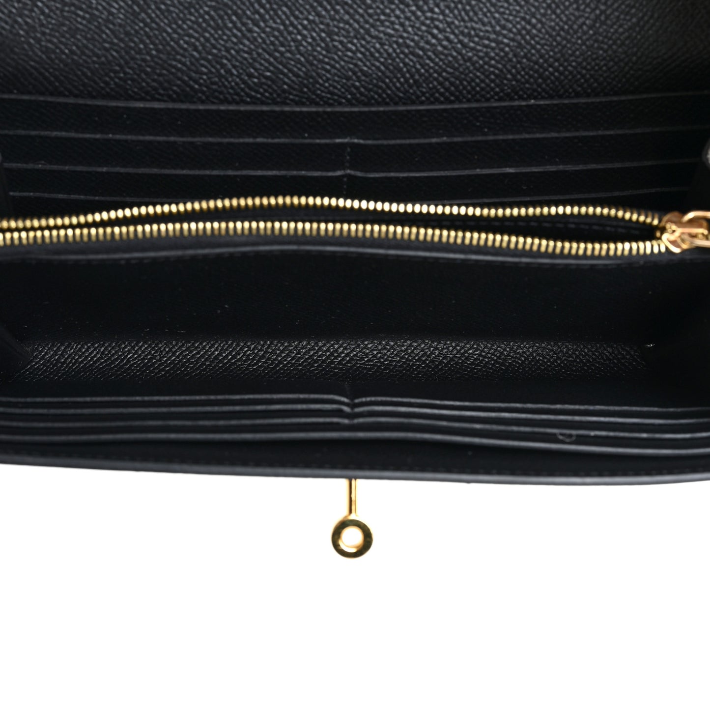 Epsom Kelly Longue Wallet Black