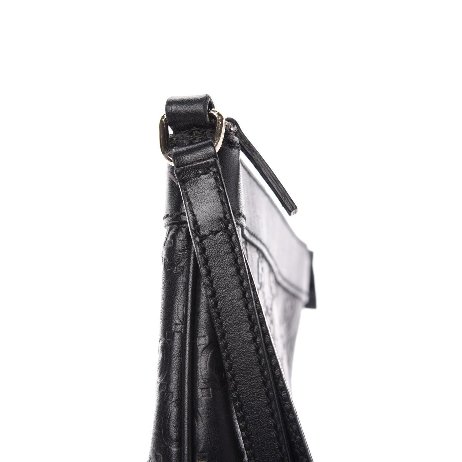 Gucci Guccissima Wristlet Black 10 of 16