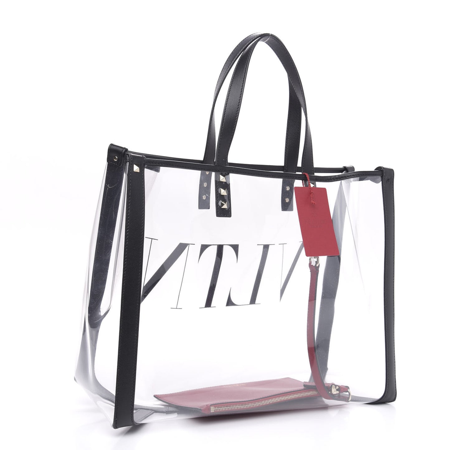 Plexy VLTN Shopping Bag Transparent
