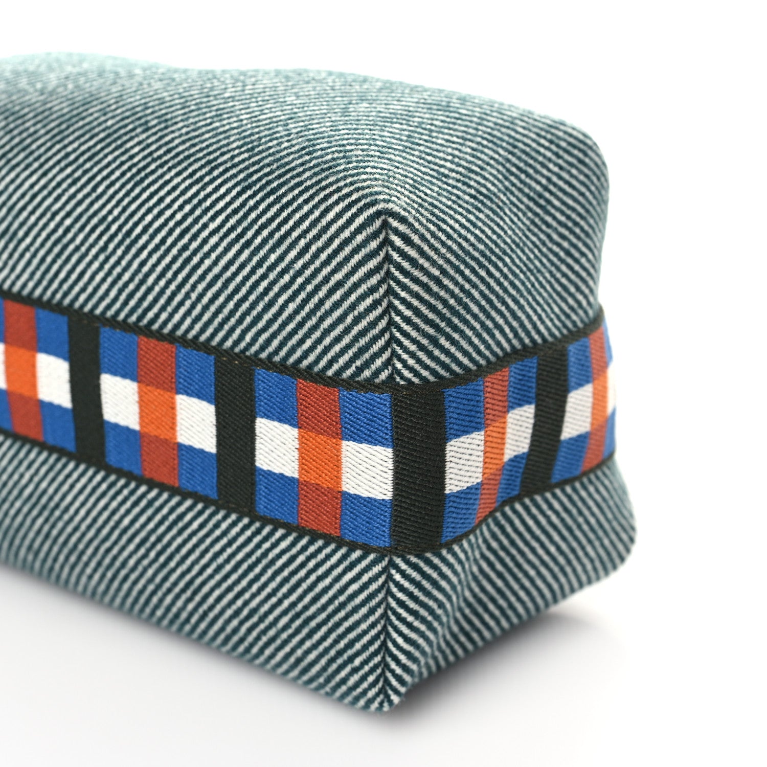 Hermes Wool Small Bride-A-Brac H Natte Pouch Vert Foret 9 of 9