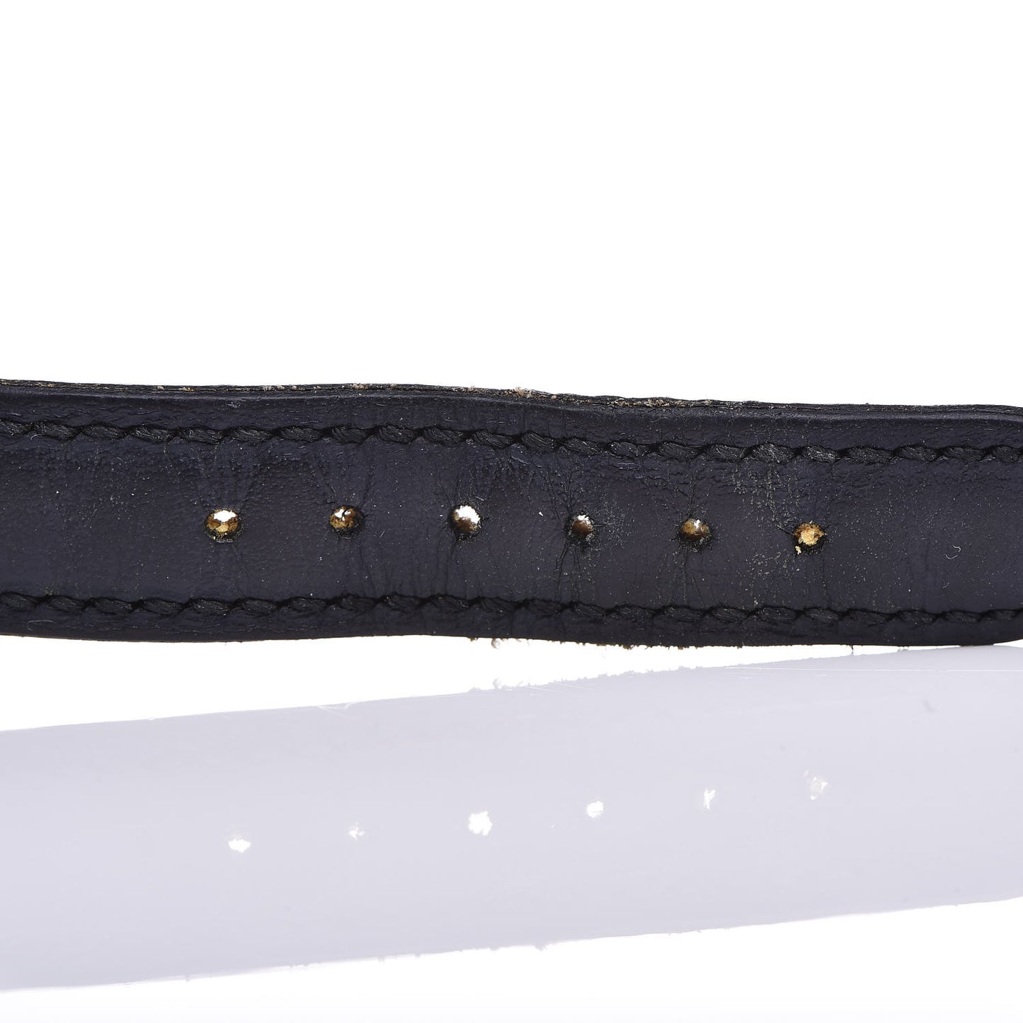 Stainless Steel Calfskin 26mm Quartz Watch Black
